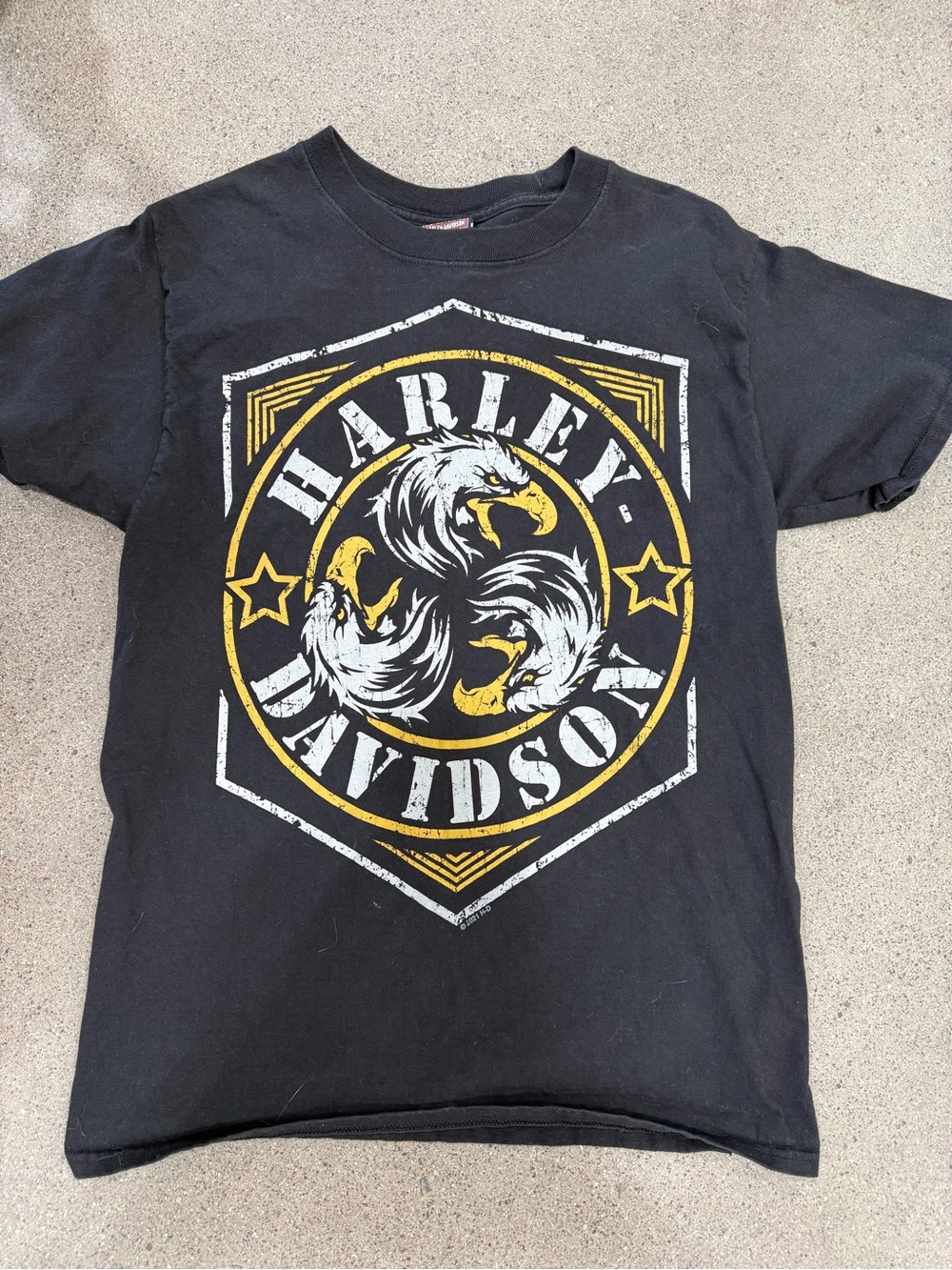 Harley-Davidson Zylstra Elk River Minnesota Black Graphic T-Shirt